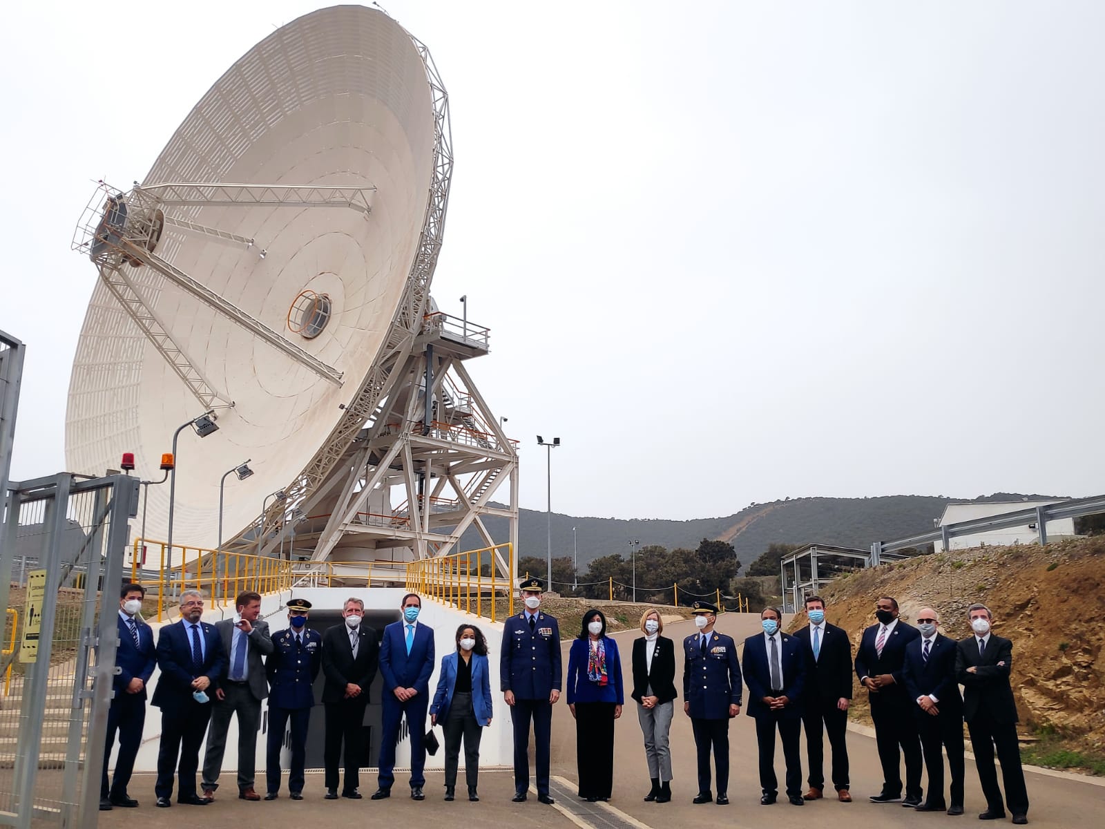 Foto Oficial inaguración Antena Espacio Profundo INTA/NASA