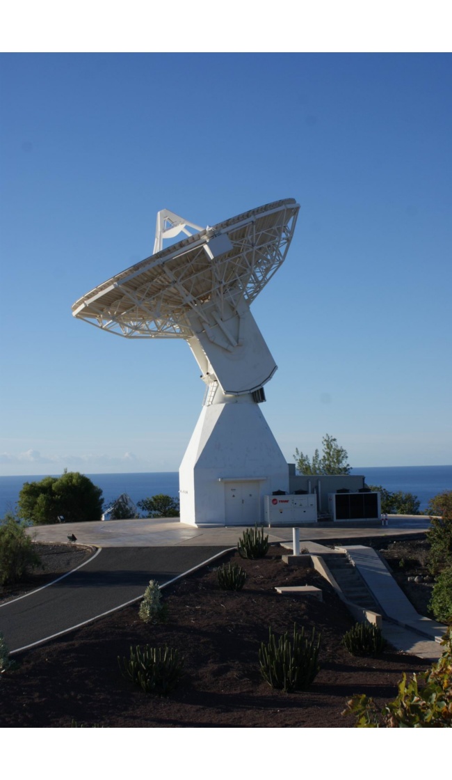 Estación MSP11 en el Centro Espacial de Canarias