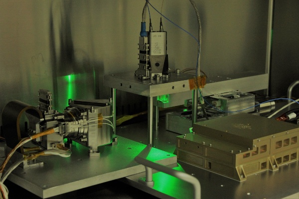 Modelo de Vuelo de RLS con laser encendido