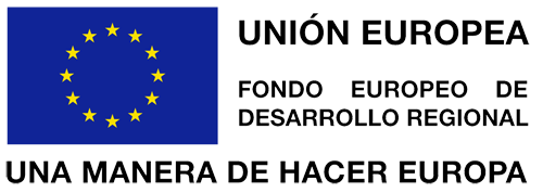 Logo de la Unión Europea (Fondos FEDER)