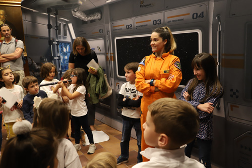 Astronautas Lili ISS