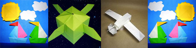 Ejemplos de origami