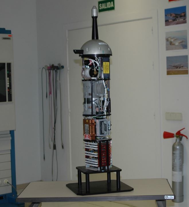 PCASP 100-X (Passive Cavity Aerosol Spectrometer Probe)