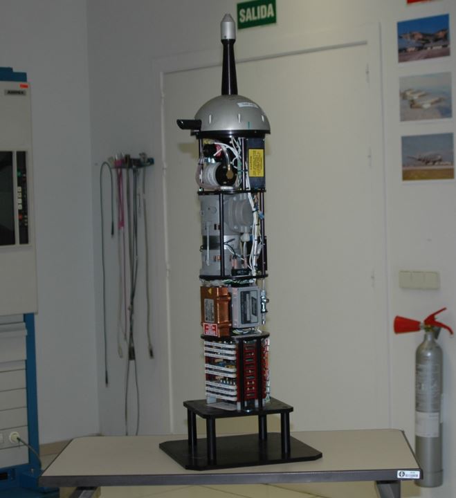 PCASP 100-X (Passive Cavity Aerosol Spectrometer Probe)