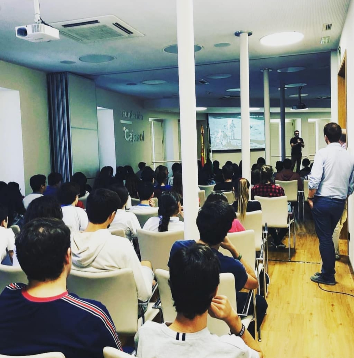 Charla a cargo de Juan Ángel Vaquerizo, astrofísico del CAB en la Fundación Cajasol