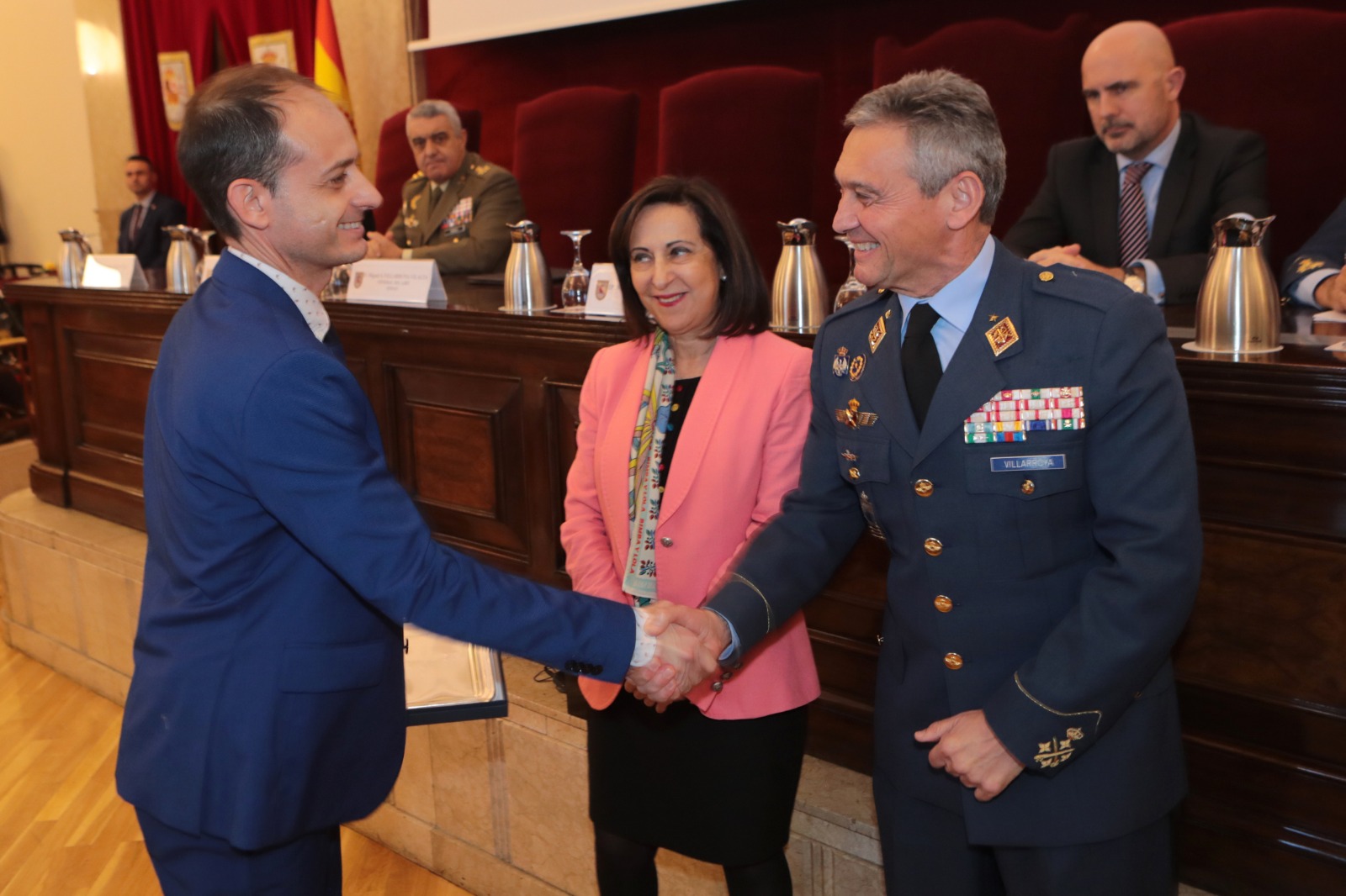 Homenaje del Ministerio de Defensa a Tomás Vicente Mussons en la sede del CESEDEN