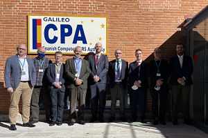 Delegación de la Comisión Europea y el GSMC a la CPA española (INTA)
