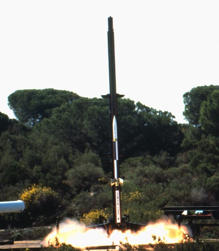 Launch INTA 300 rocket from El Arenosillo
