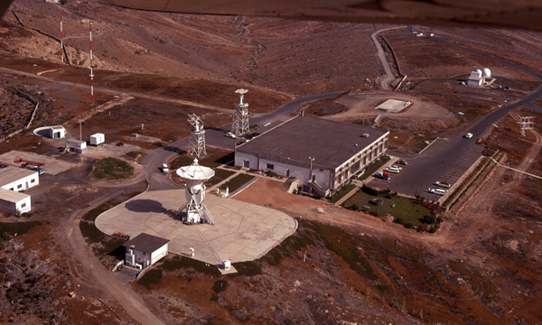 NASA Apollo Station in the Canary Islands (CYI). White Mountain. Year 1971. Joseph William Hirman.