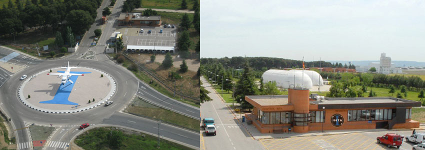 Glorieta i entrada principal INTA