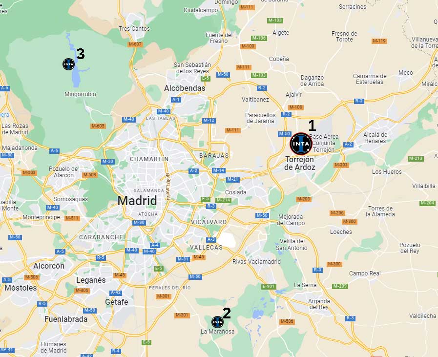 NTA technology campus location map