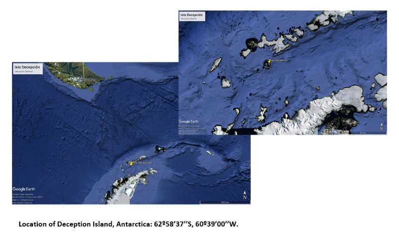 Location Deception Island GEOPOWER