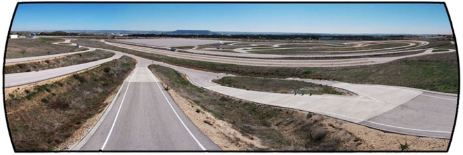 Panorámica de las Pistas de Ensayo