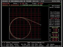 Computer management of the trajectories and movements of the ship